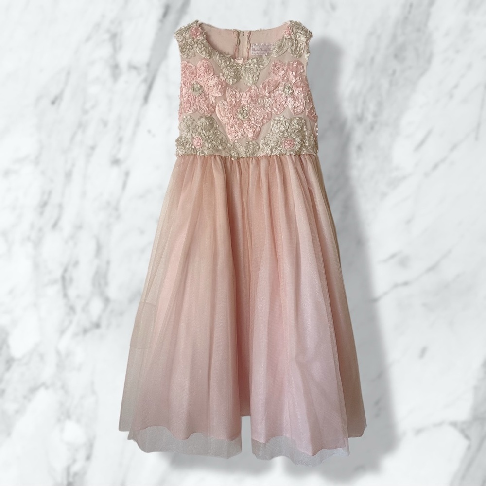 Girls Embroidered Dress